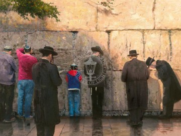 El Muro de las Lamentaciones Jerusalén Thomas Kinkade Pinturas al óleo